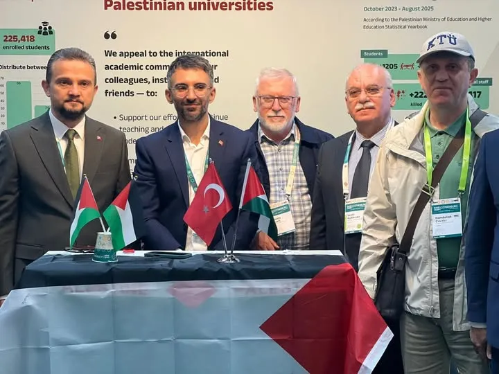 Karadeniz Teknik Üniversitesi, EAIE 2025’te Filistin’e Tam Destek Verdi