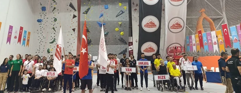 ÇADOSK Sporcuları Para Tırmanış Türkiye Şampiyonasında Zirveye Çıktı
