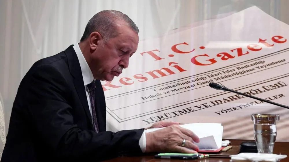 Cumhurbaşkanlığı tarafından yapılan atamalar Resmi Gazete’de