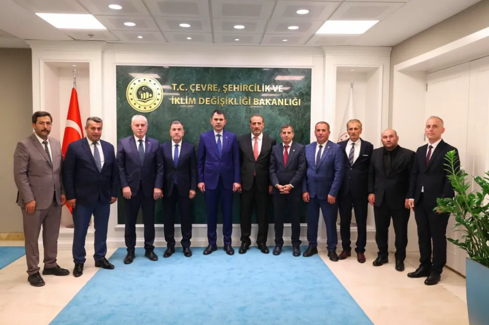 Belediye Başkanı Mete Memiş, Ankara’da Bakan Murat Kurum ile Görüştü