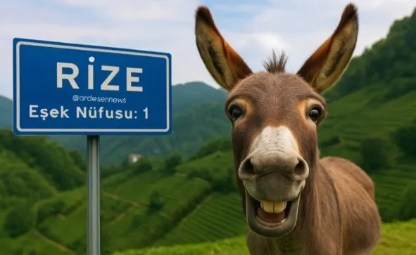 Türkiye’de Eşek Sayıları Açıklandı: Rize’de 1 Eşek Var 