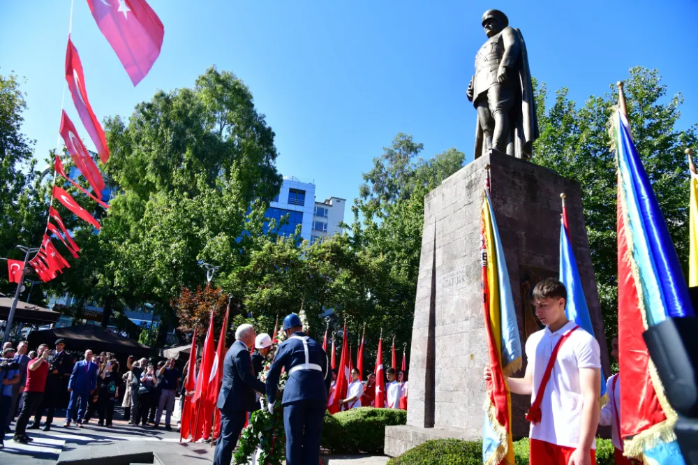 Gazi Mustafa Kemal Atatürk’ün Trabzon’a Gelişinin 101. Yıl Dönümü Törenlerle Kutlandı