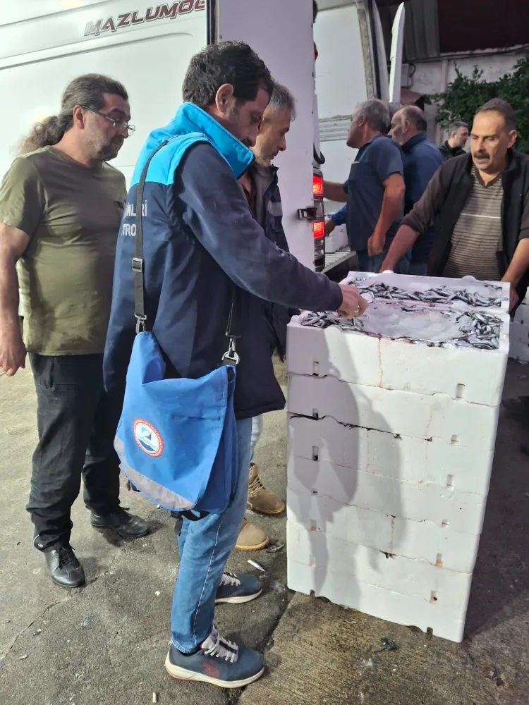 Trabzon’da Su Ürünleri Denetimleri Av Sezonunda Aralıksız Sürüyor