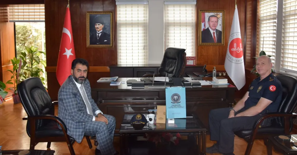 Trabzon İl Müftüsüne Hayırlı Olsun Ziyareti
