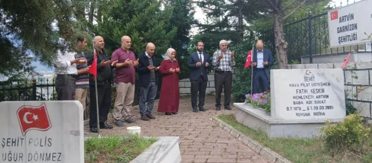 19 Eylül Gaziler Günü Nedeniyle Garnizon Şehitliği Ziyaret Edildi