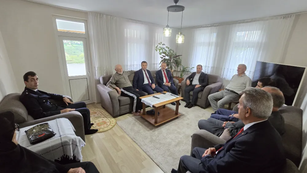 Vakfıkebir’de Anlamlı Ziyaret: Şehit Aileleri ve Gaziler Unutulmadı