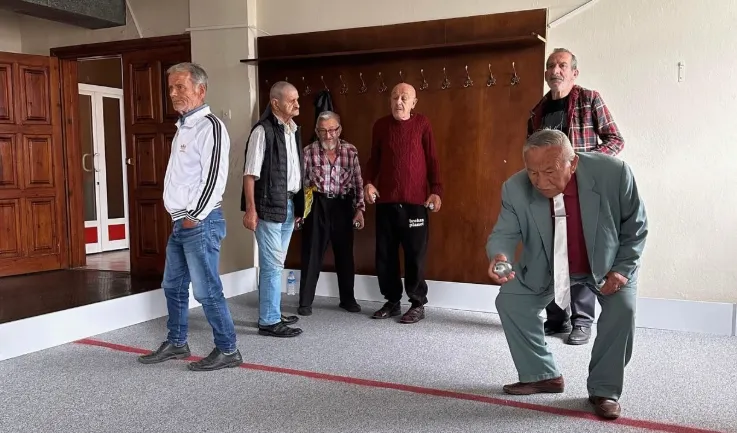 Trabzon’da Huzurevleri Arasında Bocce Antrenman Maçı Düzenlendi