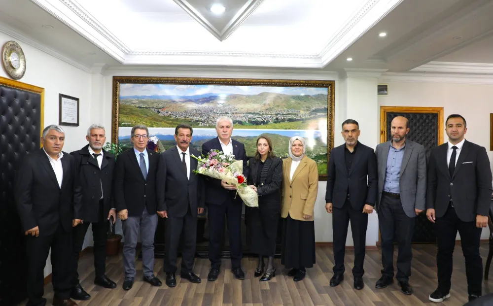 Bayburt’ta Ahilik Haftası Etkinlikleri Kapsamında Başkan Memiş’e Ziyaret