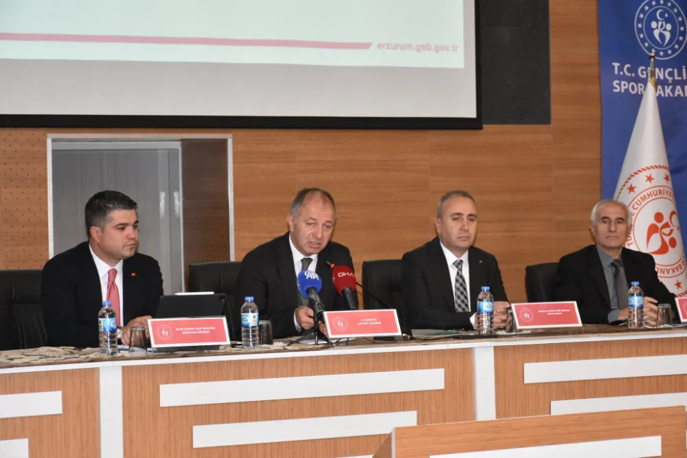 Erzurum Gençlik ve Spor İl Müdürlüğü İl Karnesini Kamuoyuyla Paylaştı