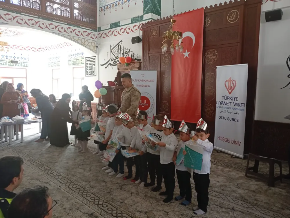 Oltu’da 4-6 Yaş Kurslarında 2025-2026 Eğitim-Öğretim Yılı Bed-i Besmele Programıyla Başladı