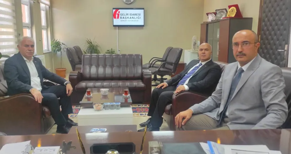 Başkan Mete Memiş’ten Bayburt İl Defterdarı Naci Günaydın’a Ziyaret