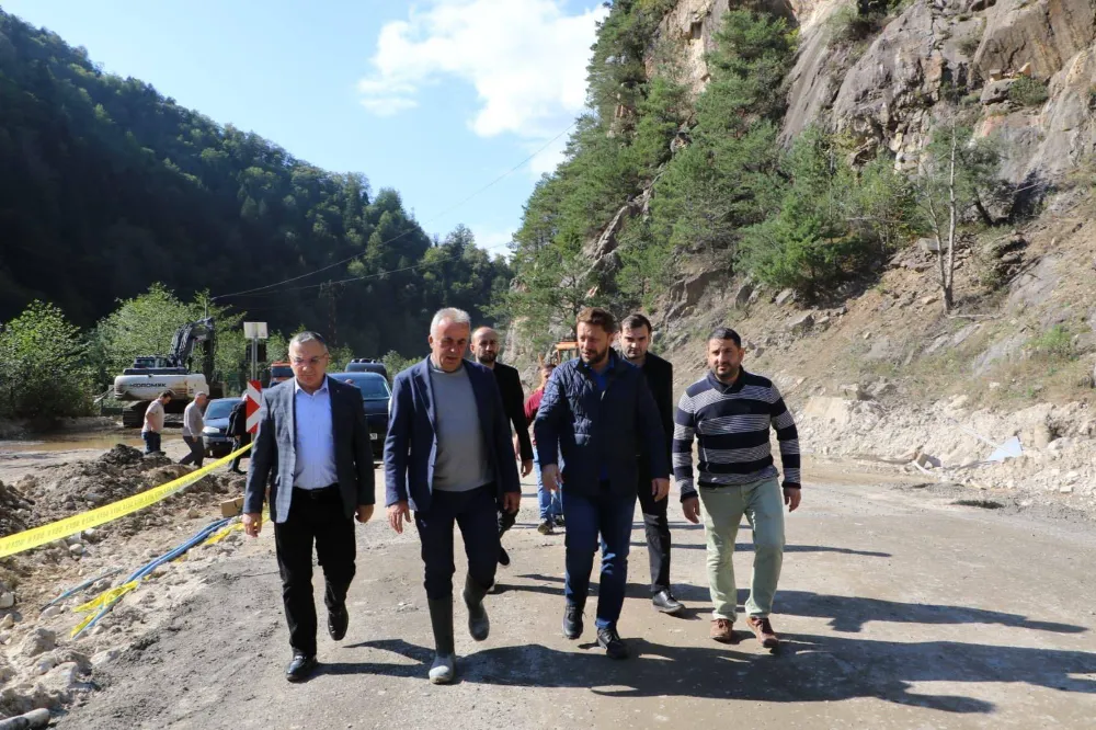Rize Milletvekili Muhammed Avcı, İkizdere ve Kalkandere’de Afet Bölgelerini Ziyaret Etti