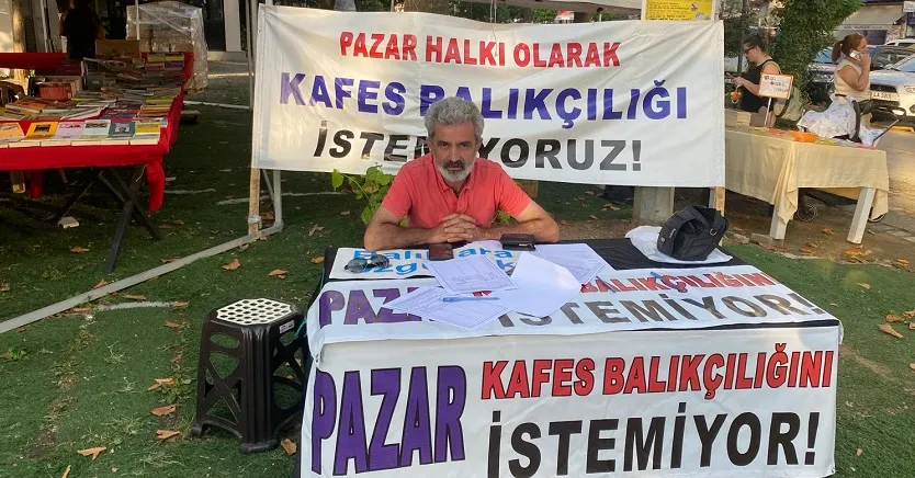 Rize’de Kafes Balıkçılığı Gerginliği: Balıkçılar Denizde Eylem Yaptı