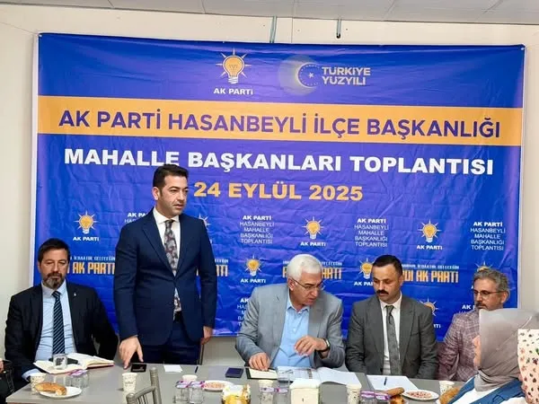 AK Parti Erzurum Milletvekili Mehmet Emin Öz, Hasanbeyli İlçe Teşkilatını Ziyaret Etti