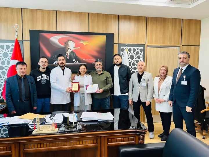 Bayburt Devlet Hastanesi’nden Dr. Seda İşlek’e Teşekkür Belgesi ve Plaket Takdimi