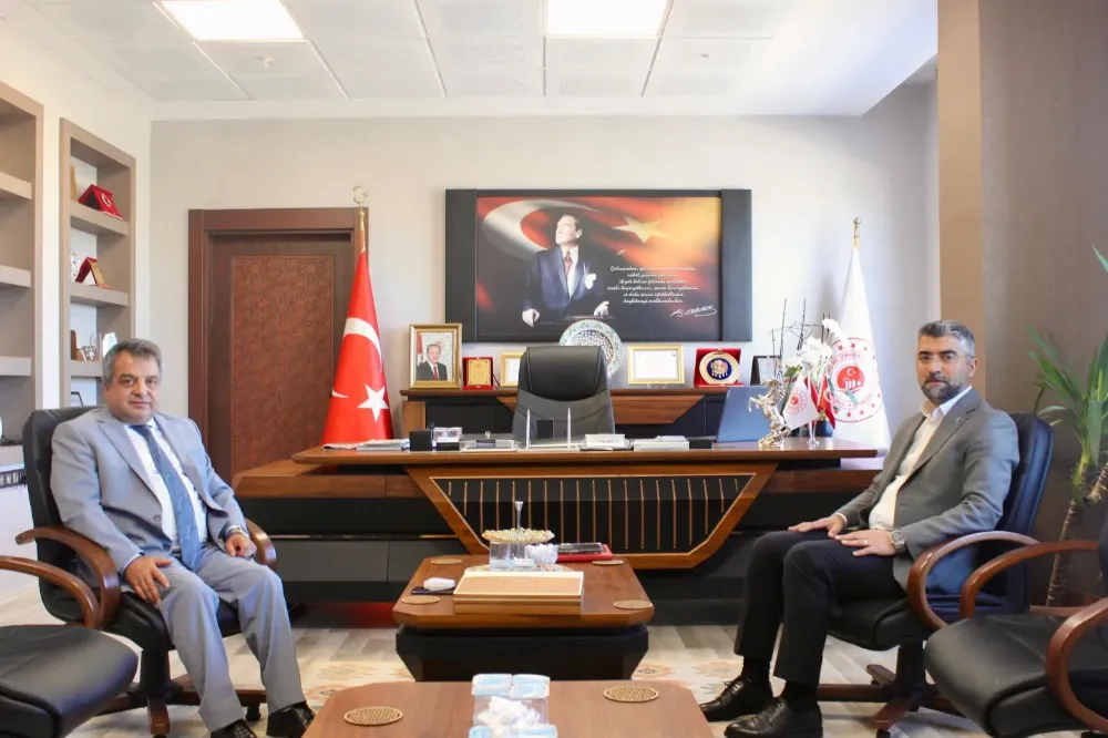 AK Parti Erzurum İl Başkanı Küçükoğlu, İl Müdürü Laloğlu’nu Ziyaret Etti