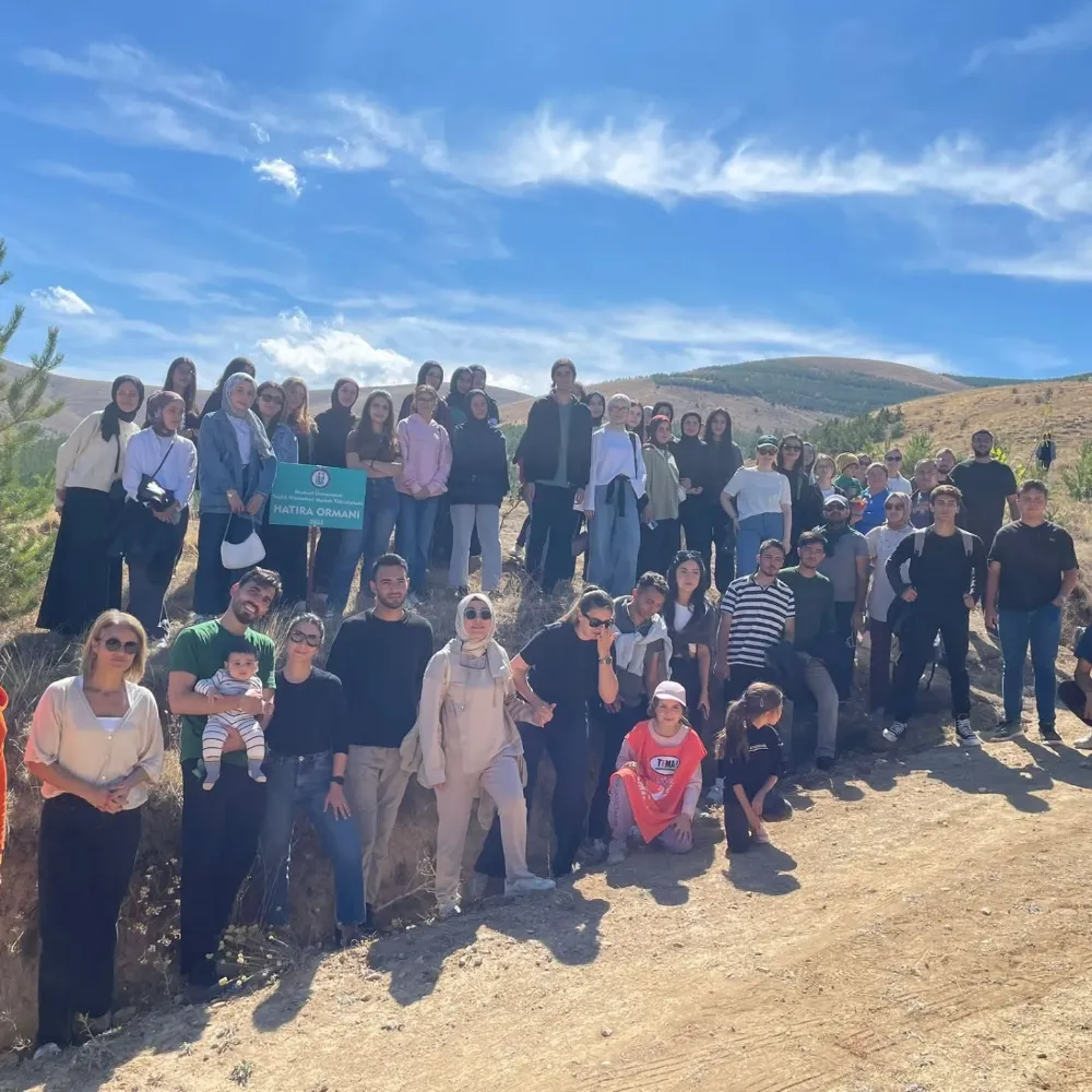 Bayburt Üniversitesi’nden Hatıra Ormanı Etkinliği
