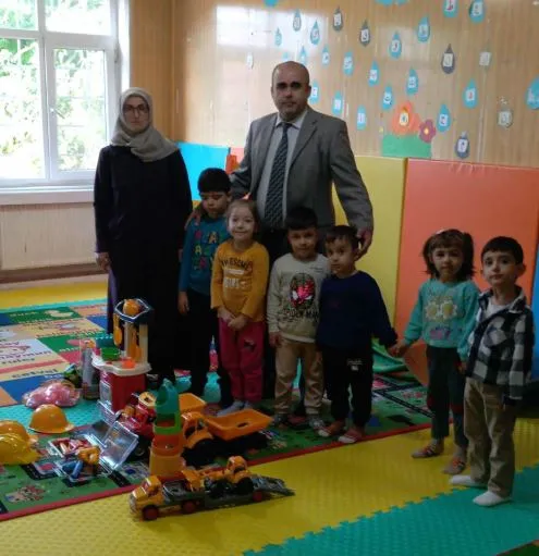 4-6 Yaş Şefkat Kur’ân Kursu’na Yeni Oyuncaklar