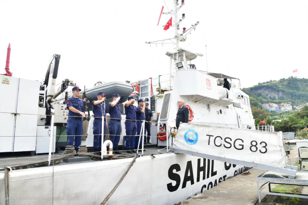 Trabzon Valisi TCSG-83 Komutanlığını Ziyaret Etti