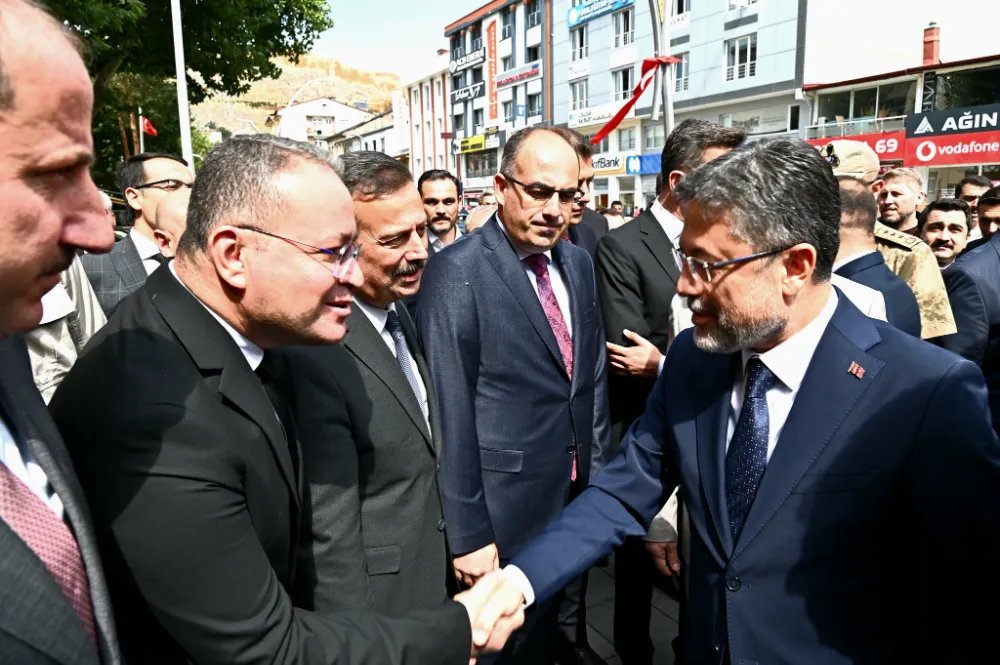 Tarım ve Orman Bakanı İbrahim Yumaklı Bayburt’ta Karşılandı