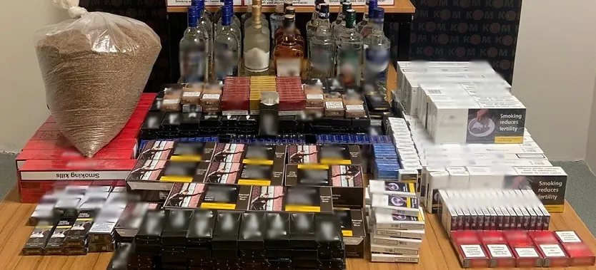 Rize’de Kaçakçılık Operasyonu: Binlerce Makaron, Sigara ve Kaçak İçki Ele Geçirildi