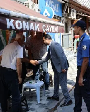 Kaymakam Zafer Şahin, Esnaf ve Vatandaşlarla Buluştu