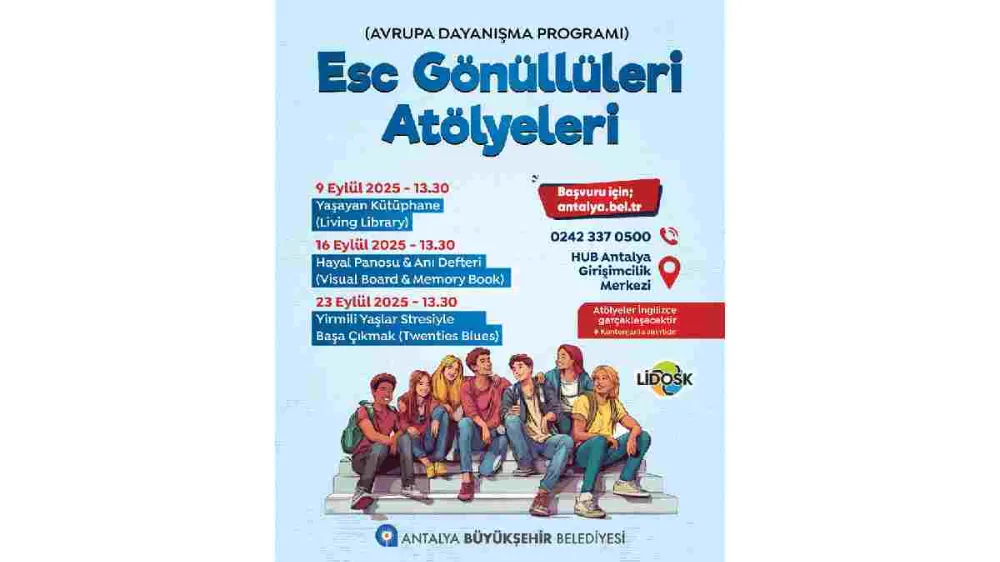 ESC Gönüllü Atölyeleri İçin Başvurular Kapılarını Açtı!