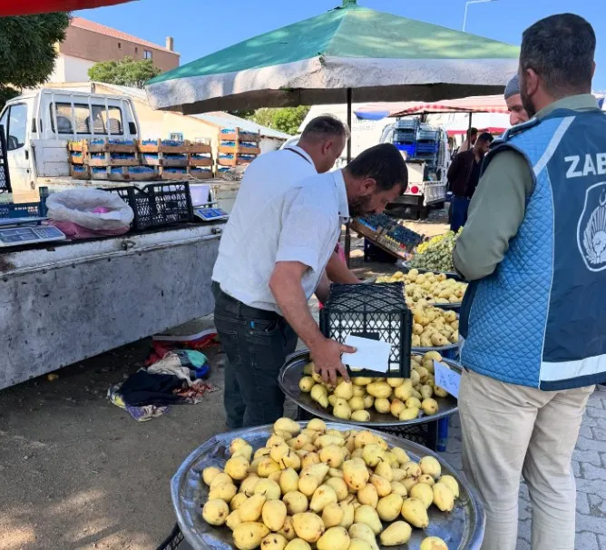 Demirözü Belediyesi Zabıta Ekiplerinden Pazar Denetimi