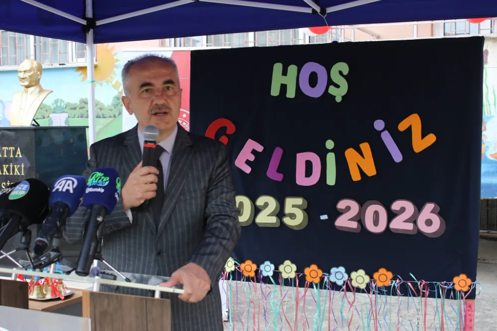 Rize’de 2025-2026 Eğitim-Öğretim Yılı Coşkuyla Başladı