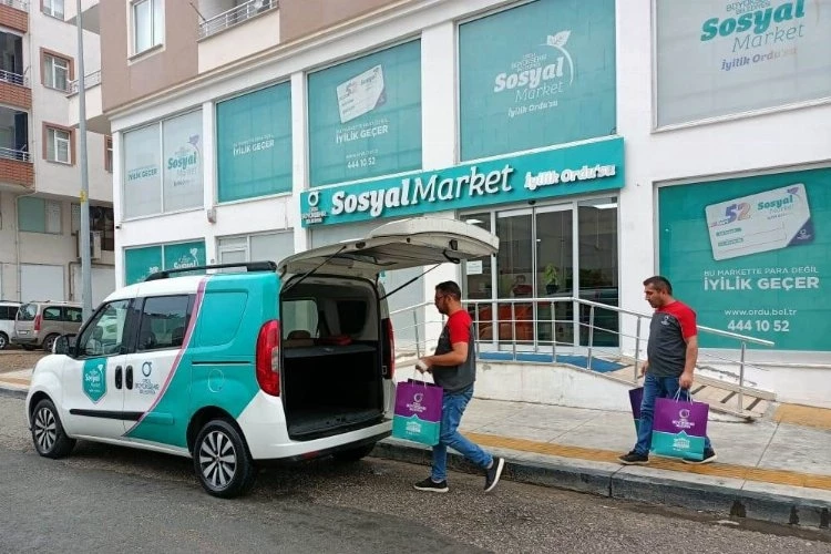 Sosyal Market ile ihtiyaçlar kapında