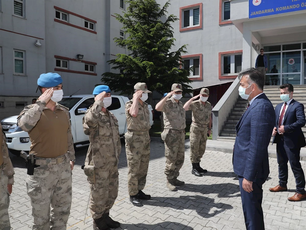 Vali Oktay Çağatay, Tatvan JÖH Taburunu Ziyaret Etti