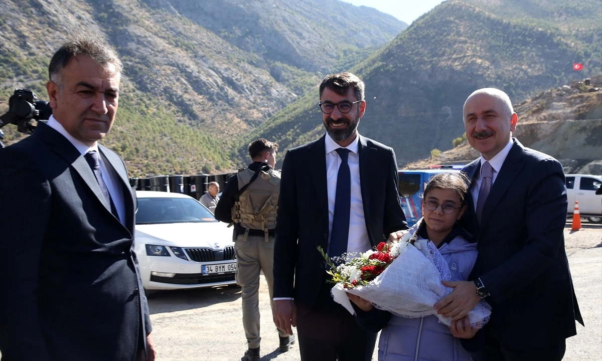 Bitlis Çayı Viyadüğü havadan görüntülendi