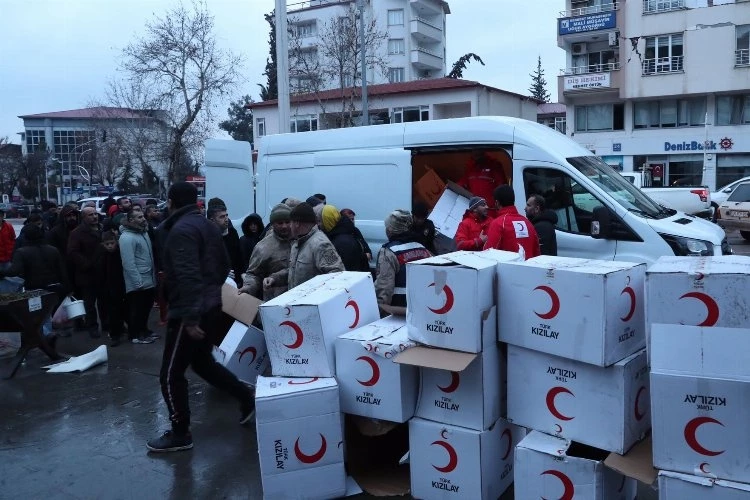 Kızılay deprem bölgesi için ihtiyaç listesi yayınlnadı