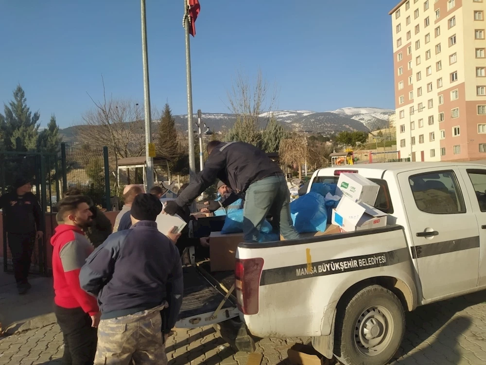 Büyükşehir Belediyesi ,Yardımları en ücra yerlere ulaştırıyor