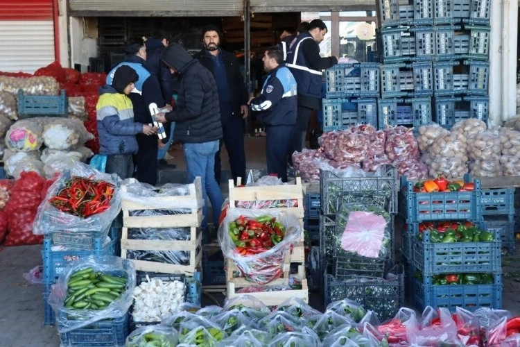Zabıtadan Şanlıurfa’da ortak denetim