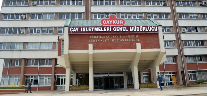Çaykur’ da İşçi Alımları başlıyor