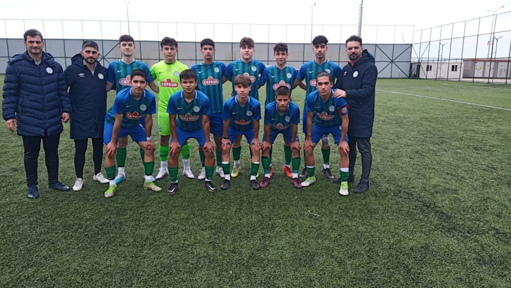 ÇAYKUR RİZESPOR U-16 TAKIMINDAN ALTILI TARİFE
