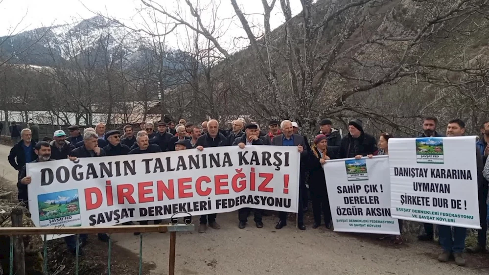 Artvin’de Çevreciler HES’ e Karşı Ayaklandı!