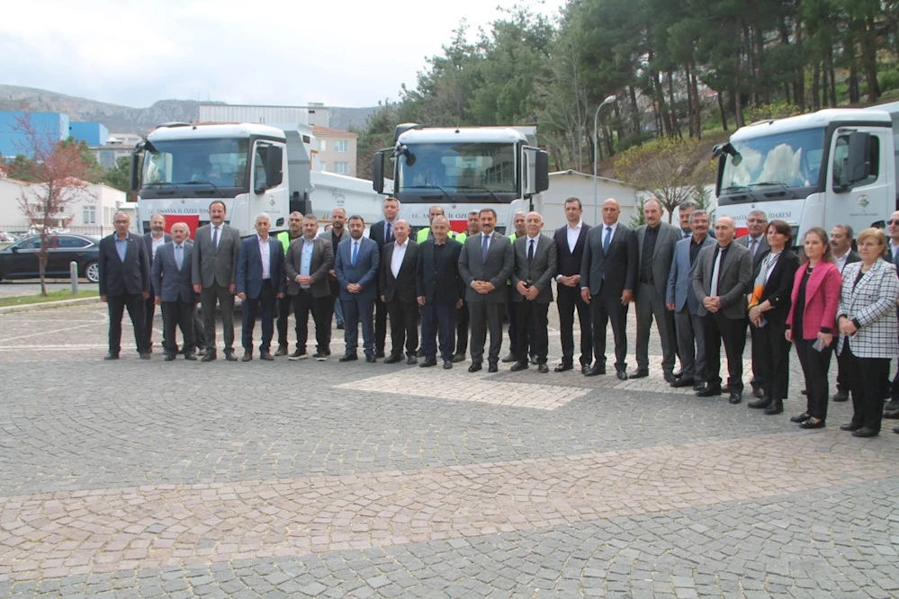 Amasya İl Özel İdaresi araç filosunu güçlendirdi