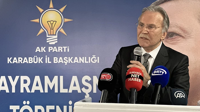 Cumhurbaşkanlığı YİK Üyesi Şahin, Karabük