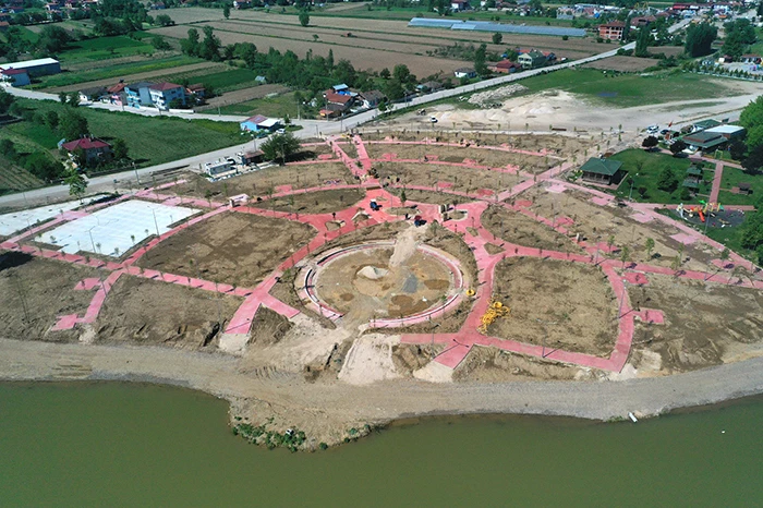 Erbaa Park Vadi ikinci etapta sona yaklaşıldı