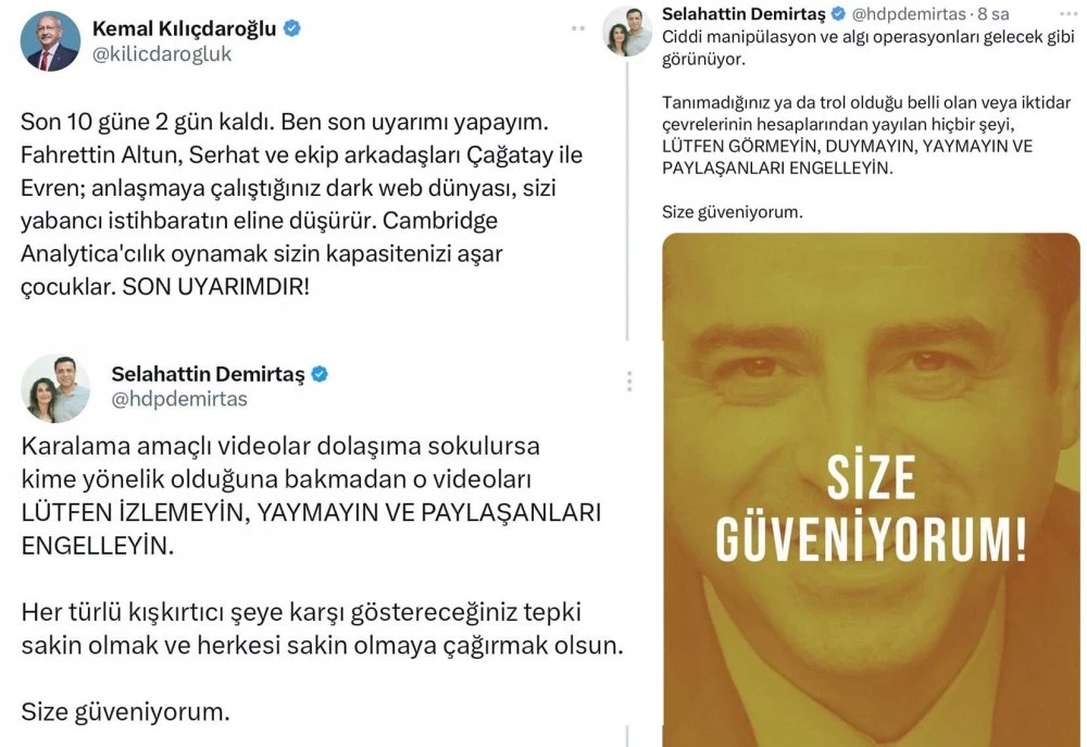  PKK ile pazarlık görüntülerini kim kaydetti?CHP