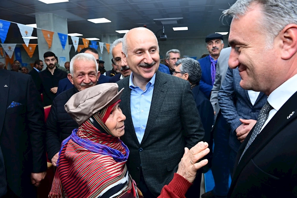 Bakan Karaismailoğlu, Hayrat ilçesinde çeşitli programlara katıldı: