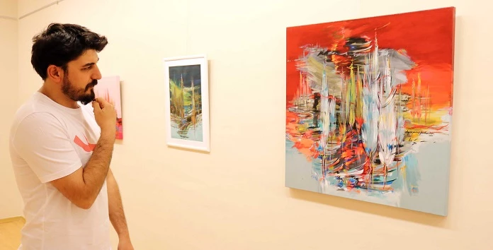 RESSAM LEYLA AFACAN KODAMAN’IN SANKO’DA AÇTIĞI SERGİ DEVAM EDİYOR