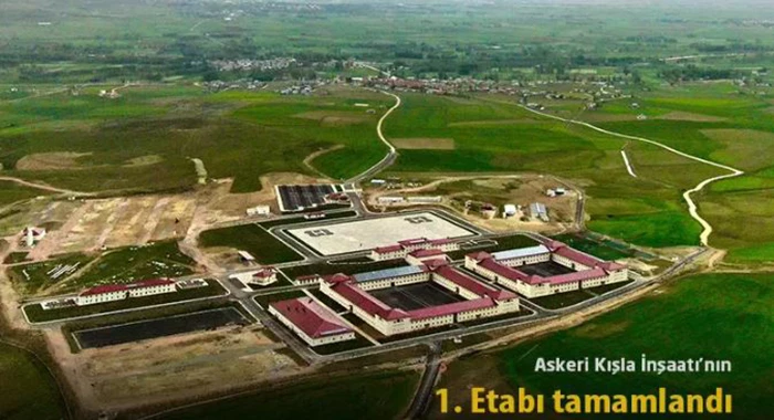 Bayburt Askeri Kışla İnşaatı’nın 1. Etabı Tamamlandı!