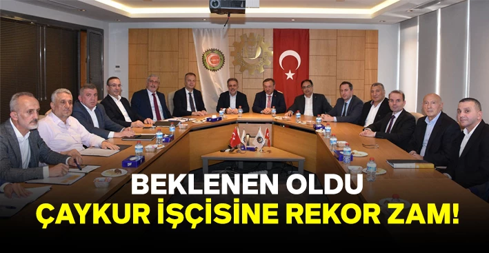 Çaykur işçisine Rekor Zam Geldi!