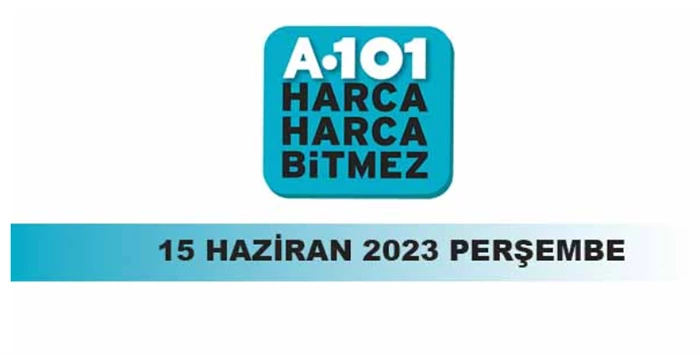 A101 15 Haziran – 22 Haziran 2023 ürünler kataloğu