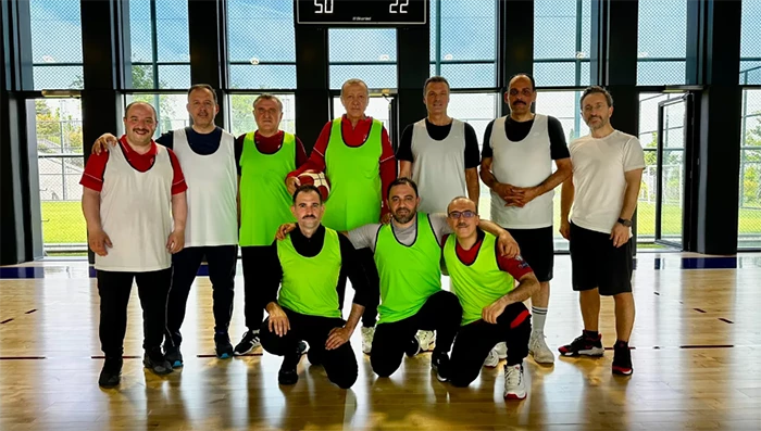 Cumhurbaşkanı Erdoğan basketbol oynadı