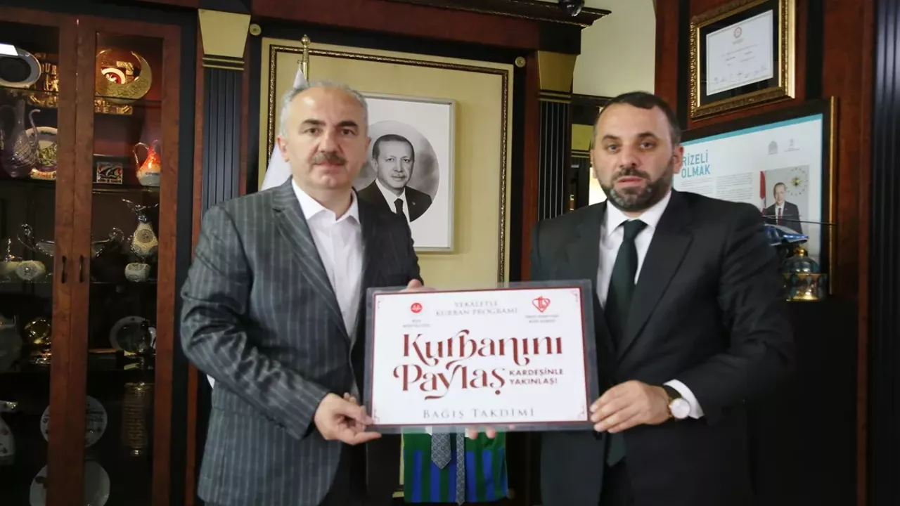 Rize Belediye Başkanı Rahmi Metin, TDV