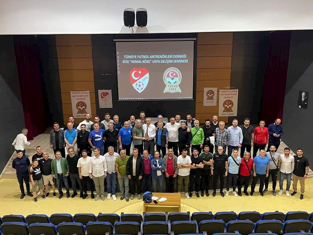 TUFAD Rize Eğitim Semineri, Futbol Antrenörlerinin İlgi Odağı Oldu